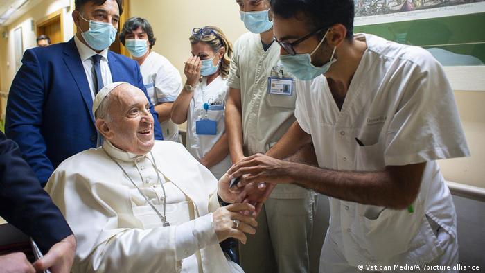 Papa Francisco en el Gemelli