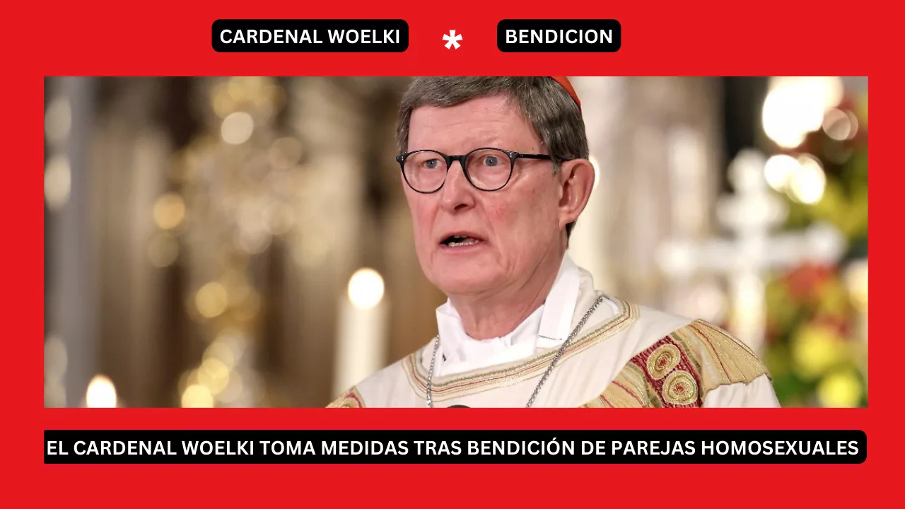 El cardenal Woelki toma medidas tras bendición de parejas homosexuales