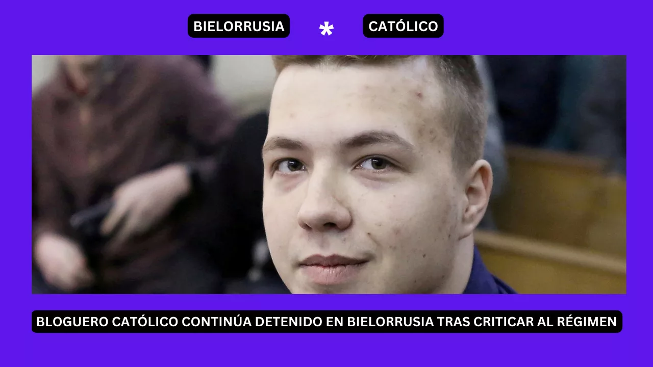 Bloguero católico continúa detenido en Bielorrusia tras criticar al régimen