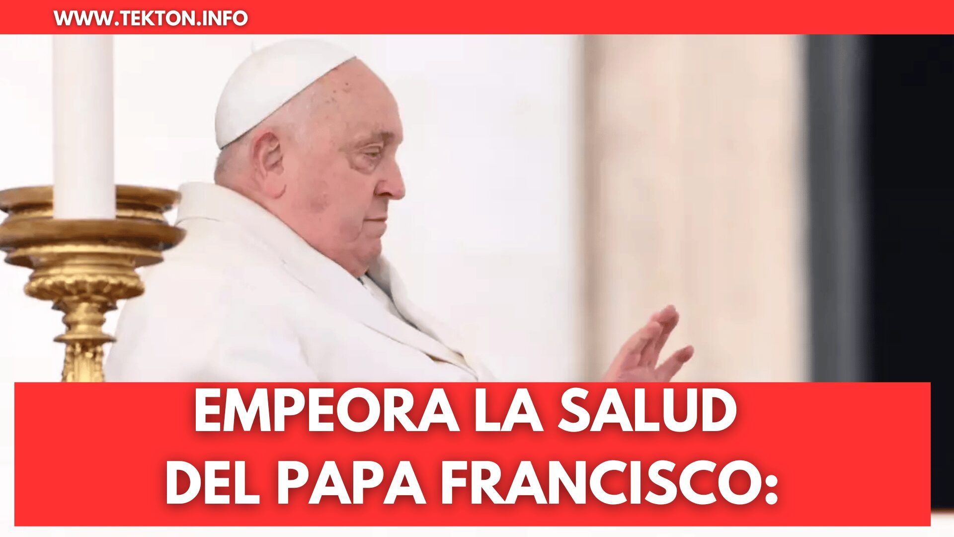 PAPA FRANCISCO SALUD